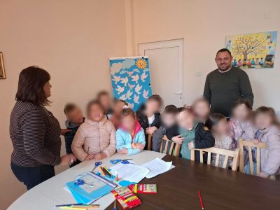 Малките посланици на мира - меротприятие по проект "Моят свят на интереси" 1
