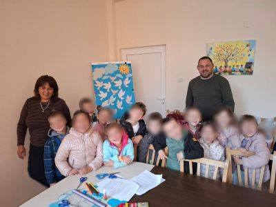 Малките посланици на мира - меротприятие по проект "Моят свят на интереси" 2